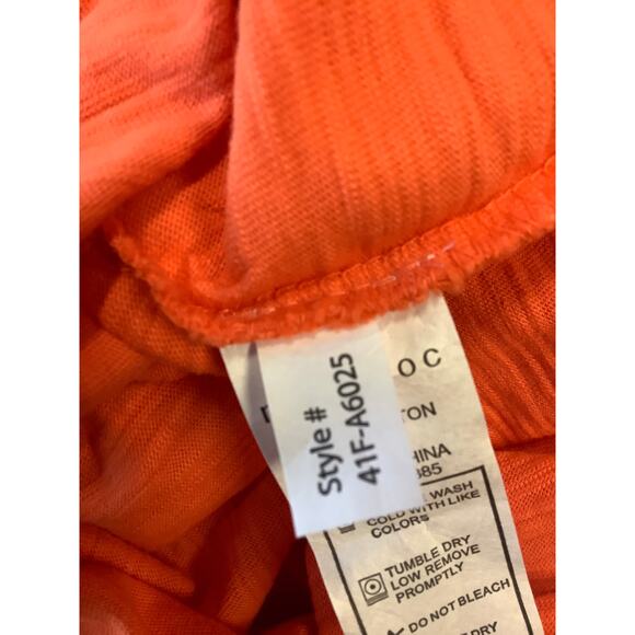 Mododoc Women's Large Orange Clay 3/4 Sleeve Favorite Tee Shirt Crew Neck O8-14 - Picture 9 of 9